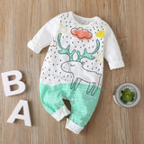 Giraffe Cartoon Baby Romper