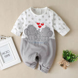 Giraffe Cartoon Baby Romper