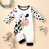 Giraffe Cartoon Baby Romper