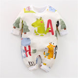 Giraffe Cartoon Baby Romper