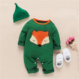 Giraffe Cartoon Baby Romper