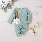 Giraffe Cartoon Baby Romper