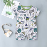 Giraffe Cartoon Baby Romper