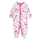 Newborn Footed Long Sleeve Jumpsuit