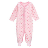 Newborn Footed Long Sleeve Jumpsuit