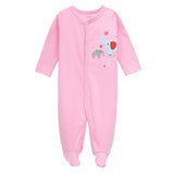 Newborn Footed Long Sleeve Jumpsuit