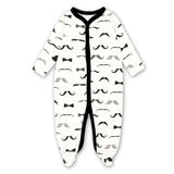 Newborn Footed Long Sleeve Jumpsuit