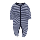 Newborn Footed Long Sleeve Jumpsuit