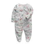 Newborn Footed Long Sleeve Jumpsuit