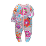 Newborn Footed Long Sleeve Jumpsuit