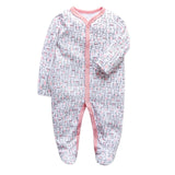 Newborn Footed Long Sleeve Jumpsuit