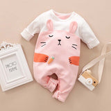 Giraffe Cartoon Baby Romper