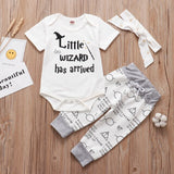 Little Wizard Romper+Pants+Hat Outfit